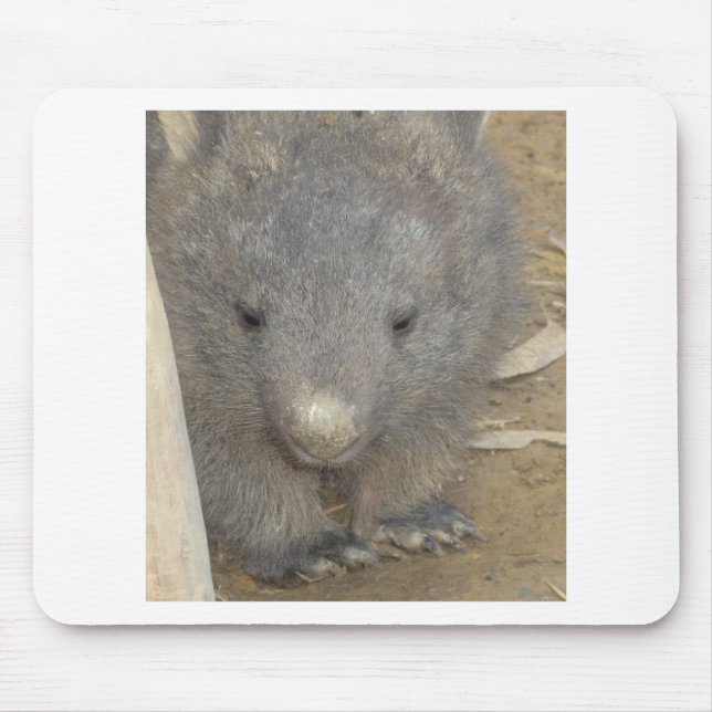 Wombat Mouse Pad (Front)