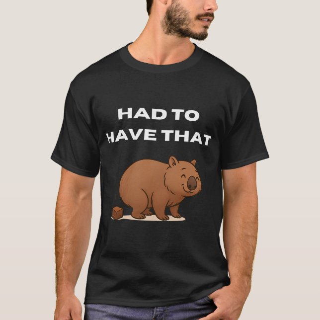 Wombat T-Shirt (Front)