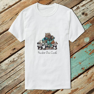 Wombat Thank You Coach Gift Sports Trainer Artwork T-Shirt