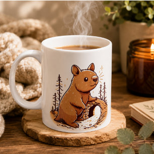 Wombat Wonderland Mug” Coffee Mug