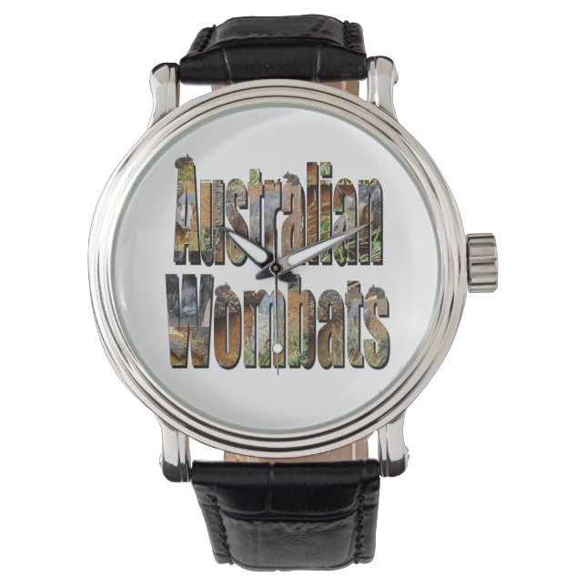 Wombats Picture Logo, Watch (Front)