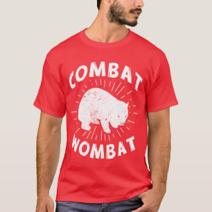 wombats spirit animals animals combat wombat retro T-Shirt