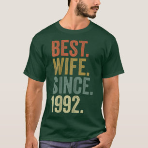 Women 30th Wedding Anniversary s, Best Wife Since  T-Shirt