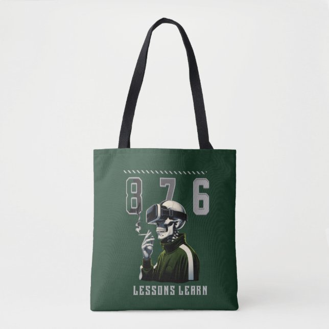 Women 876 LESSONS LEARN Tote (Front)