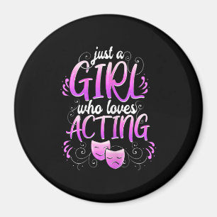 Women Actress Girl Acting Broadway Musicals Acter Magnet