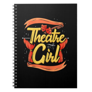 Women Actress Girl Musical Broadway Actress Acter Notebook