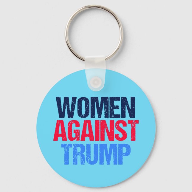 Women Against Trump Keychain (Front)