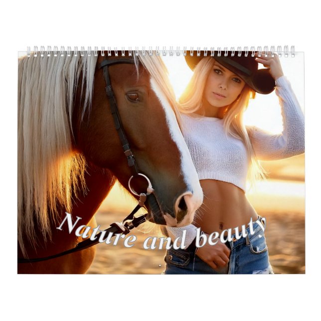 Women and horses calendar (Cover)