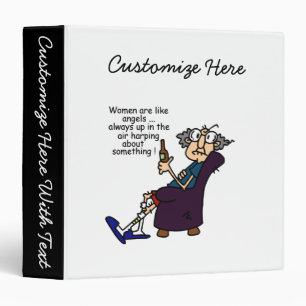 Women Are Like Angels Binder