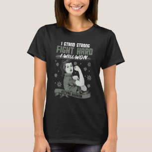 Women Asthma Warrior Month Unbreakable Survivor T-Shirt
