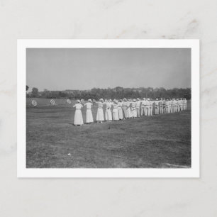 Women at Archery Meet Photograph Postcard
