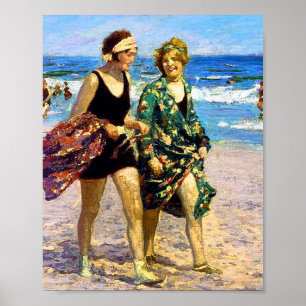 Women at the Sea Edward Henry Potthast  Poster