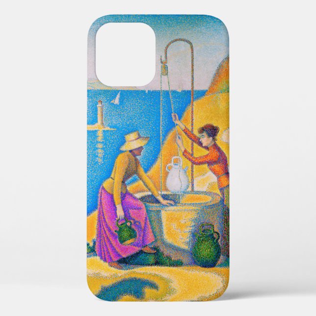 Women at the Well, Signac Case-Mate iPhone Case (Back)