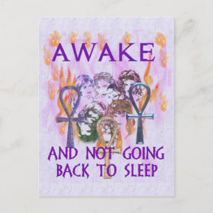 Women Awake Postcard