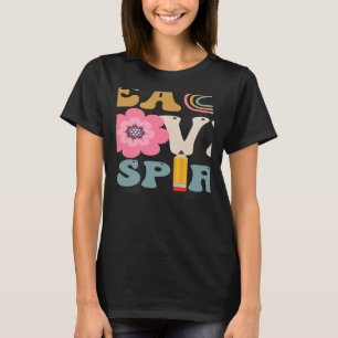 Women Back To School Teach Love Inspire female Tea T-Shirt