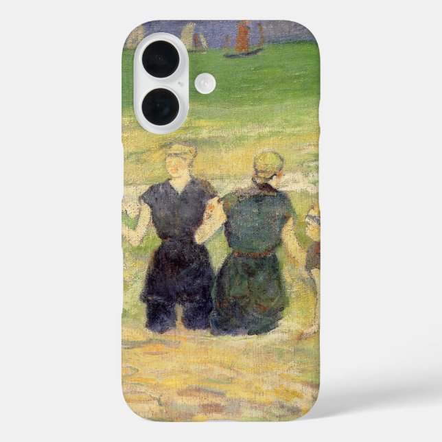 Women Bathing Dieppe by Paul Gauguin Case-Mate iPhone Case (Back)