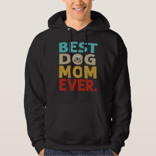 Women Best Dog Mom Ever Shih Tzu Mother  S Day Hoodie