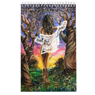 Women Calendar Painting