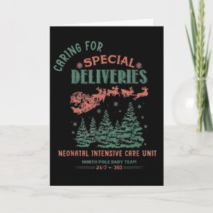 Women Caring For Special Deliveries Nicu Nurse Chr Card