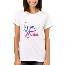 women casual white fell free quote t-shirt