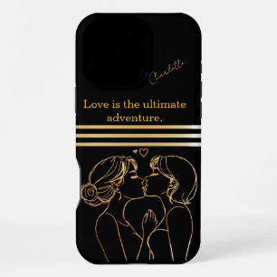 Women celebrating love iPhone 16 pro max case