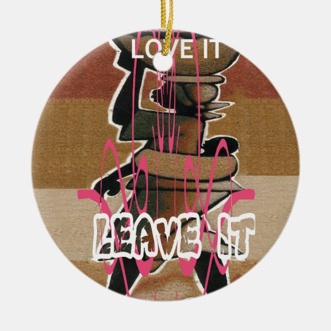 Women & children Life is not fair; get used to it. Ceramic Ornament (Front)