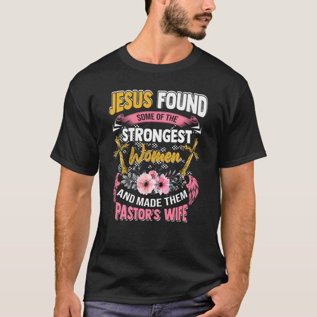Women  Christian Appreciation Pastor's Wife   1 T-Shirt (Front)