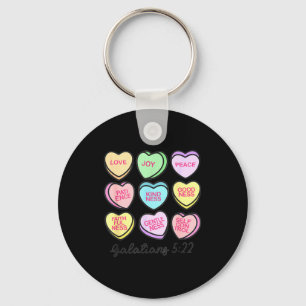 Women Christian Valentine Galatians Conversation H Keychain