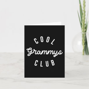 Women cool grammys club funny nana granny mother's card