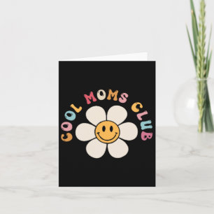 Women Cool Moms Club 2 Sided Mothers Day Card