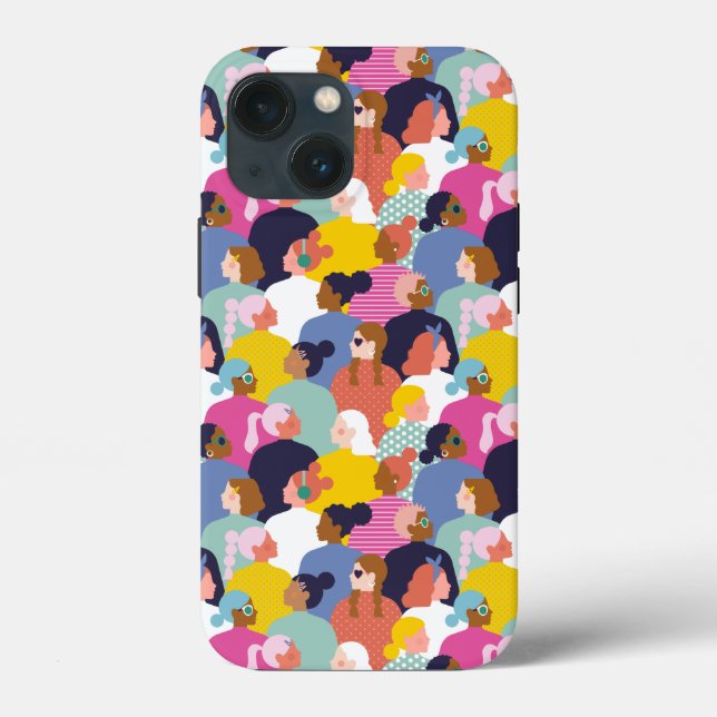 Women Diversity - Women of Various Race Case-Mate iPhone Case (Back)