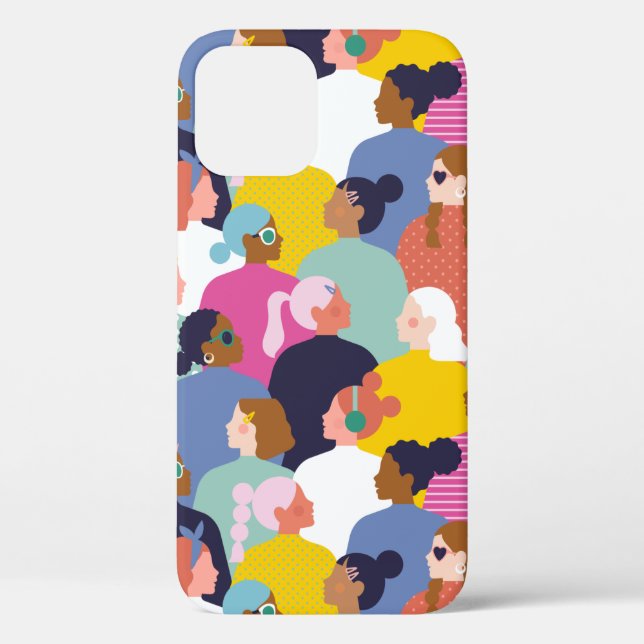 Women Diversity - Women of Various Race Case-Mate iPhone Case (Back)