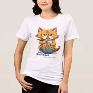 Women Don't Look Noodles  Tri-Blend Shirt