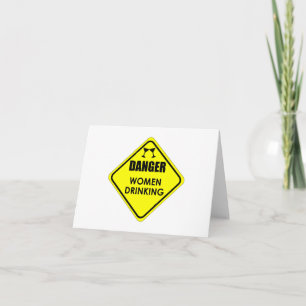 Women Drinking Card