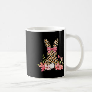 Women Easter Bunny Leopard Happy Easter Day Women Coffee Mug