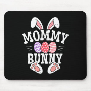 Women Easter Mommy Bunny Matching Family Easter Me Mouse Pad