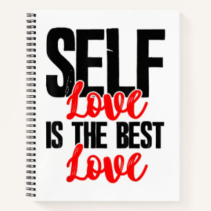Women Empowerment Tshirts - Self Love Is The Best  Notebook
