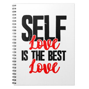 Women Empowerment Tshirts - Self Love Is The Best Notebook