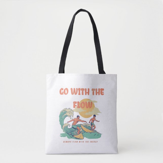 Women Energy Flow Lessons Learn Tote Bag (Front)