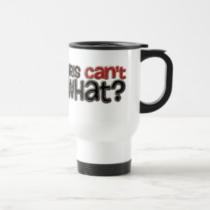 Women Firefighter Travel mug