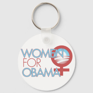 Women for Barack Obama 2012 Keychain