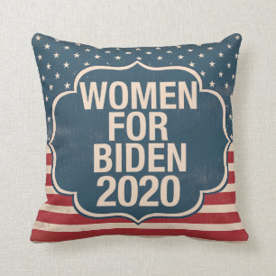 Women for Biden 2020 Throw Pillow