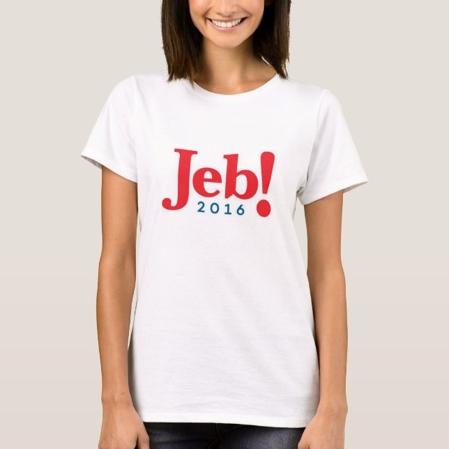 WOMEN for Jeb Bush president 2016 shirt (Front)