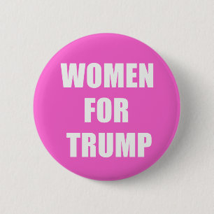 Women for Trump 2 Inch Round Button