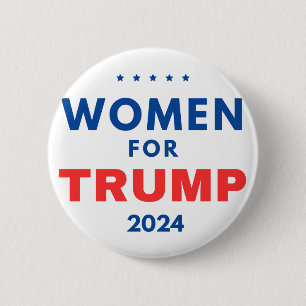 Women For Trump 2 Inch Round Button