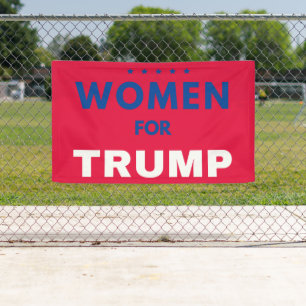 Women For Trump Banner