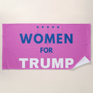 Women For Trump Beach Towel