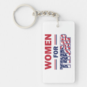 Women for Trump Keychain