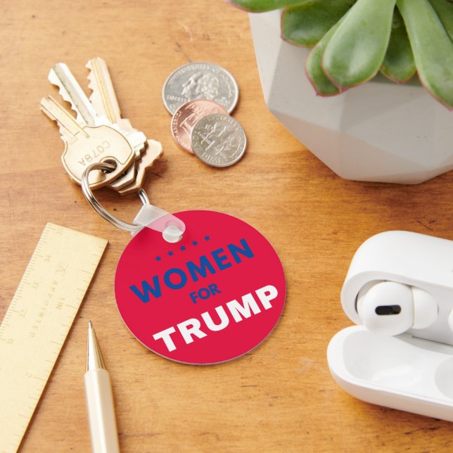Women For Trump Keychain (Desk)