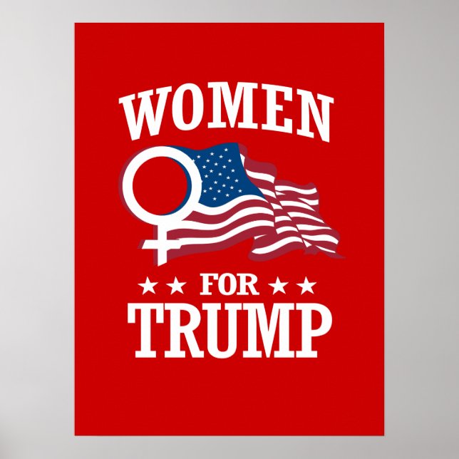 WOMEN FOR TRUMP POSTER (Front)